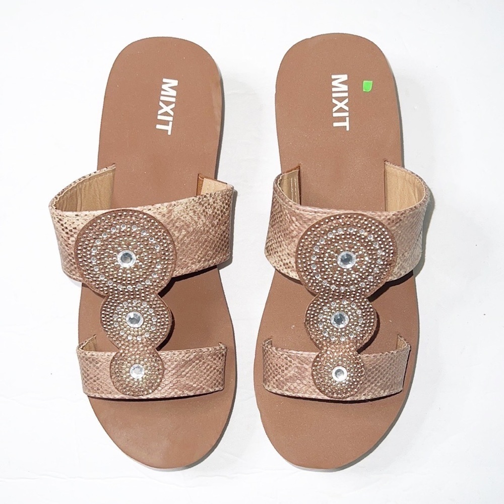 Mix It Python Strap Strappy Women's Wedge - image 2